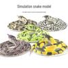 75cm Realistic Rubber Snake Toy - Scary, Funny, Creative Fake Animal Model for Children