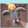 Cute Parrot Hand Doll Plush Toy Cartoon Children Comfort Interactive Gift Game