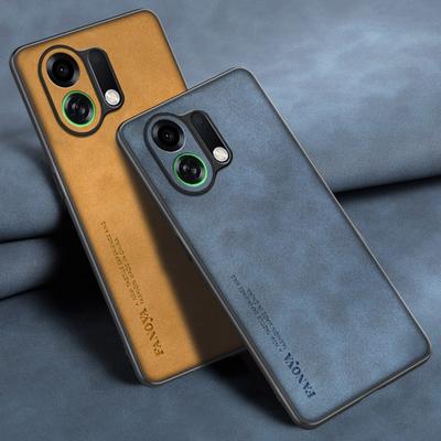 Для OPPO K13 Turbo Pro 5G Чехол Роскошный Кожаный Чехол для Телефона из ПУ Для OPPO K13 Turbo Задняя Крышка Силиконовый Ударопрочный Полная Защита