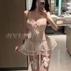Erotic Underwear, sexy halter nightdress, Hot Lace Seductive Lace-up, Cut-out uniforms, pajamas wholesale 8243