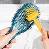 2 в 1 щетка для чистки расчески, очиститель для волос, грабли, расческа, встроенный инструмент, мини-средство для удаления грязи с волос, для домашнего использования в салоне красоты