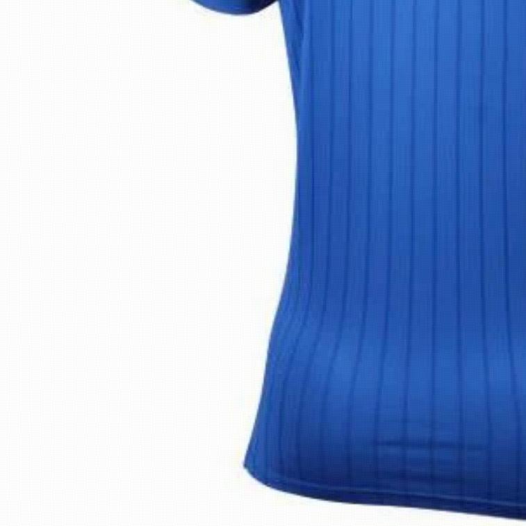 Puma Stripe Logo Embroidered Short Sleeve Football Jersey Player Version 16-17 Season Italy National Team Home Men Tops Blue 748933-01