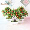 Магазин Elens, 1 шт., искусственные фрукты, клубничное дерево, бонсай, домашний офис, сад, стол, декор для вечеринки