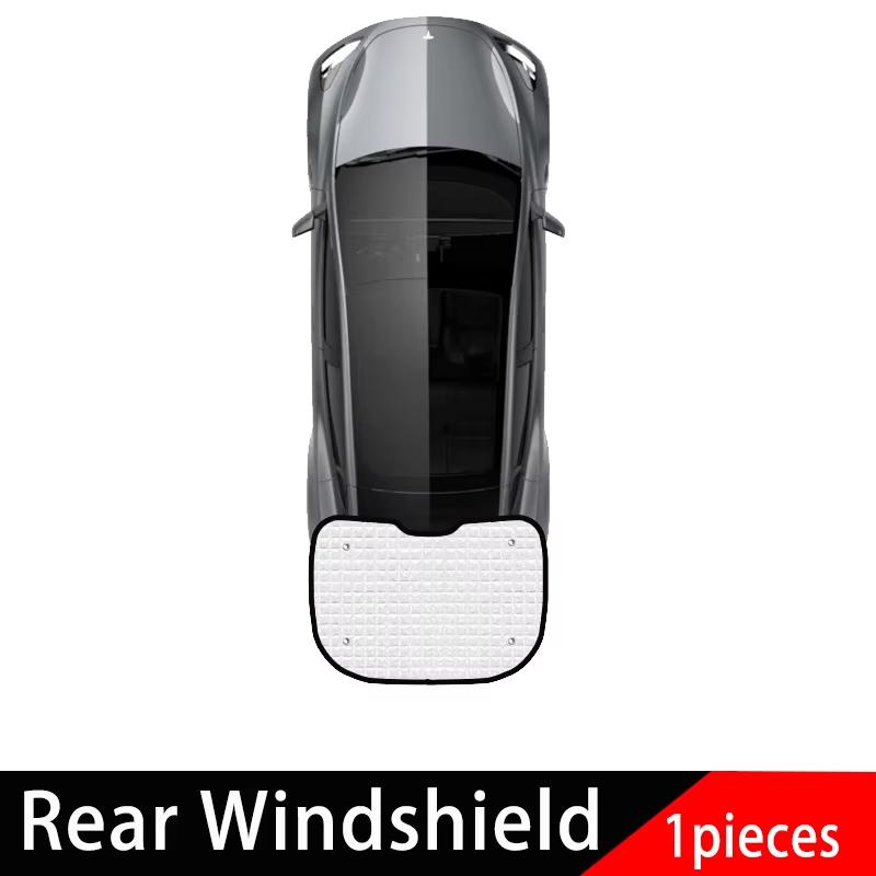 For Tesla Model Y Accessories 2024 Car Coverage Windshield Window Sunshades Sunshade Covers Anti-UV Accessories