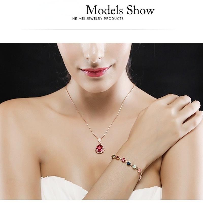 Sace Gems Zircon Bracelet Jewelry Geometric Bead Chain Link Bracelets Fashion Fine Wedding Gift for Girlfriend Women