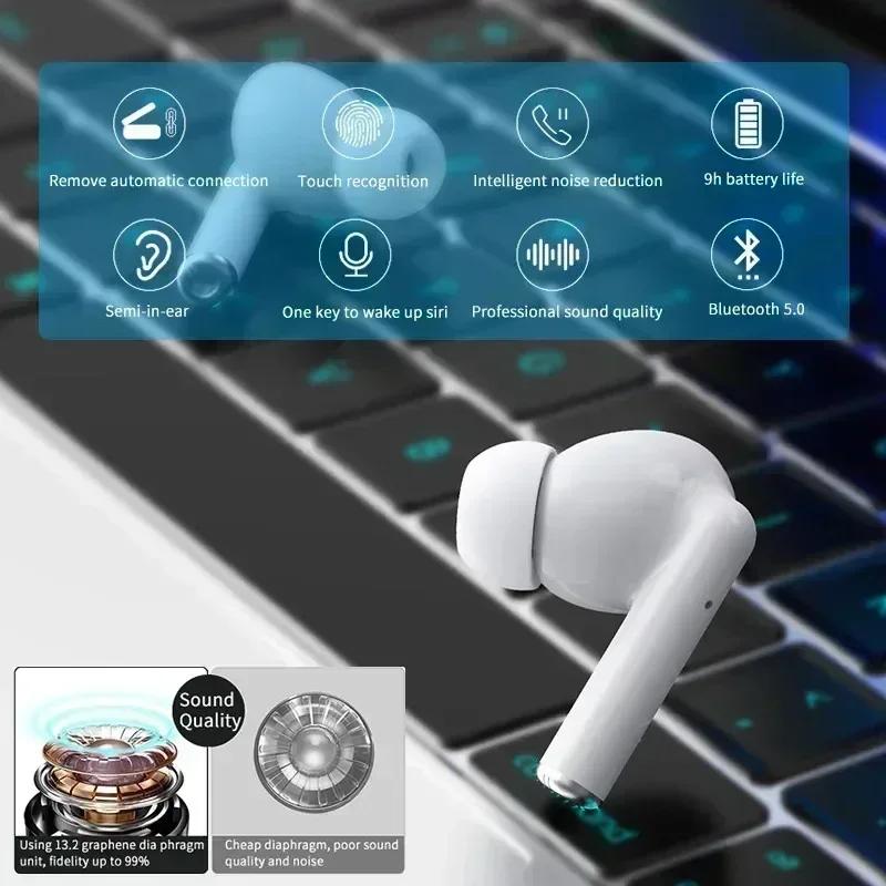 PRO10 Беспроводные наушники Наушники Bluetooth Наушники 5.0 Водонепроницаемая беспроводная гарнитура с микрофоном для Xiaomi IPhone Pro10 Наушники