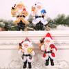 Christmas Doll Decoration Supplies Resin Santa Claus Ornaments Standing Small Doll Ornaments Doll Pendant