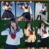 Sailor Authentic Full Set Black for High School Junior High School Student for Cosplay for Fancy Loose School Large Short Cosplay [BeLoved] Uniform,