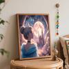 Disney Cinderella Castle moon painting kit handmade diy gift home decoration princess starry sky art aesthetic bedroom wall decor 12345
