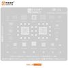 AMAOE BGA Reballing Stencil Kits Planting Tin Template For Huawei Mate60Pro HW1-HW19 Motherboard Solder Steel Mesh Repair tools
