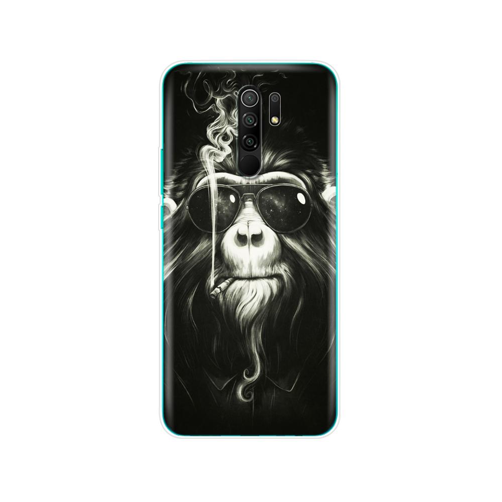 For Xiaomi Redmi 9 Case Silicon Back Cover Phone Case For Redmi 9 Soft Case 6.53 Inch Etui Coque Bumper Shockproof Protective