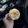 Preserved Fresh Flower Austin Rose Fragrant Stone Car Air Outlet Aromatherapy Retro Fancy Ins Style Car Interior