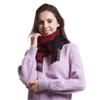 Scarf Stole for Women Cashmere Cashmere 2 Colors Reversible Simple Day White Day Gift Present [EURKEA] 100% Valentine's KASHIMIA20-F (Black &