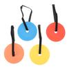 Soccer Goal Target Discs TPE Adjustable Length Enhance Accuracy Reactive Agility Targets Training Discs for Hockey