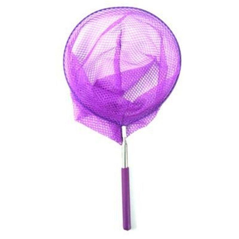 Colorful Kids Extendable Telescopic Handle Fishing Bug Butterfly Catching Net