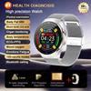 2025 New High-precision ECG Blood Lipids Uric Acid Risk Assessment Smart Watch Pulse Body Fat BP Dynamics Health Monitor