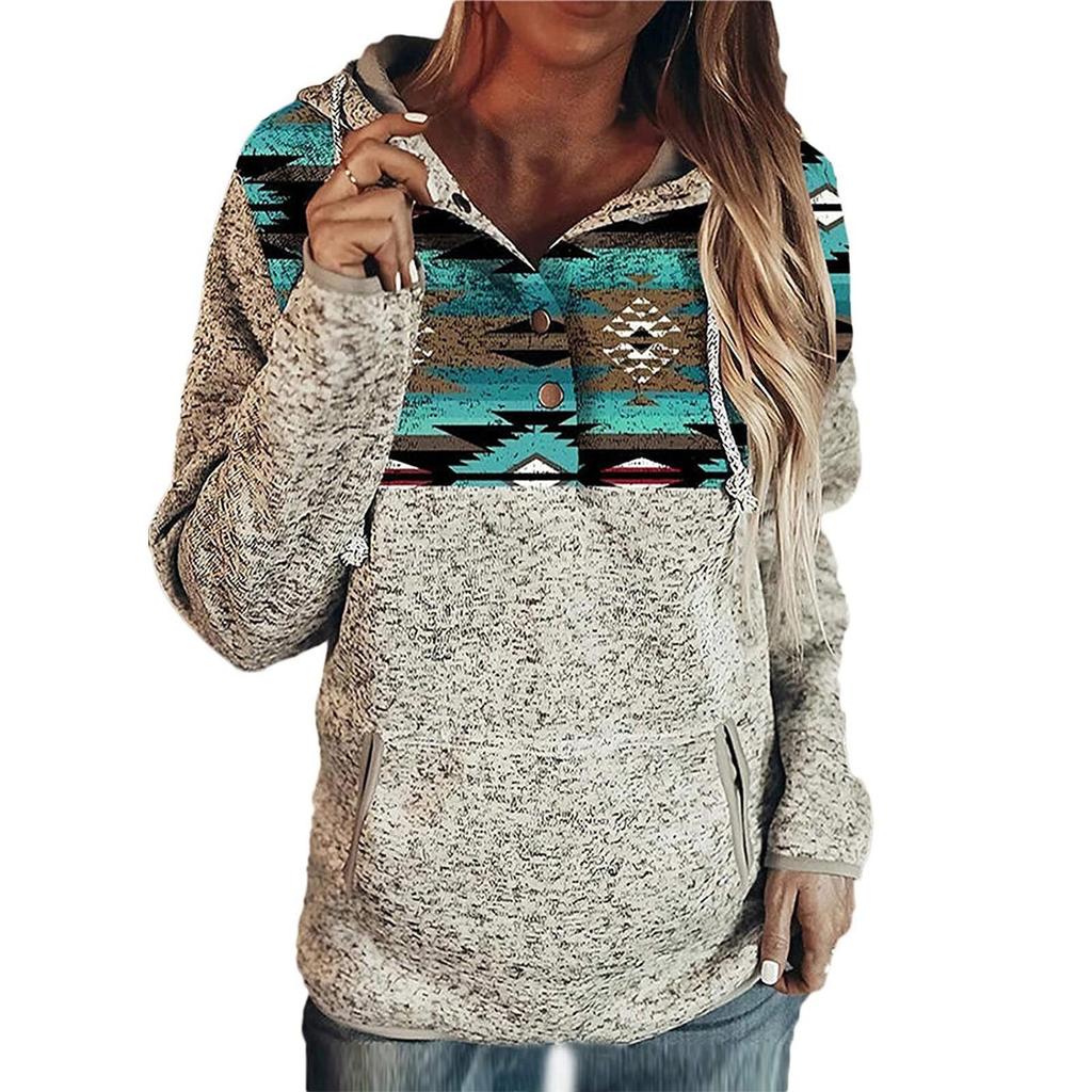 Women's Hoodie Sweatshirt Casual Pullover Tunic Top Long Sleeve Shirt