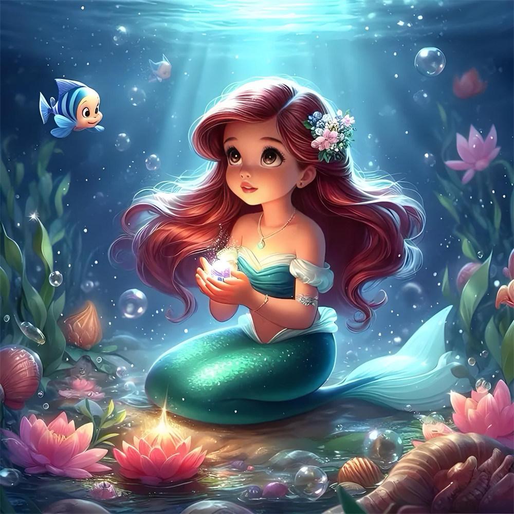 Disney 5D Алмазная мозаика Принцессы и Принцы Набор для вышивания крестиком Мозаика Декор для дома Наклейка на стену DIY Ручная работа Подарок