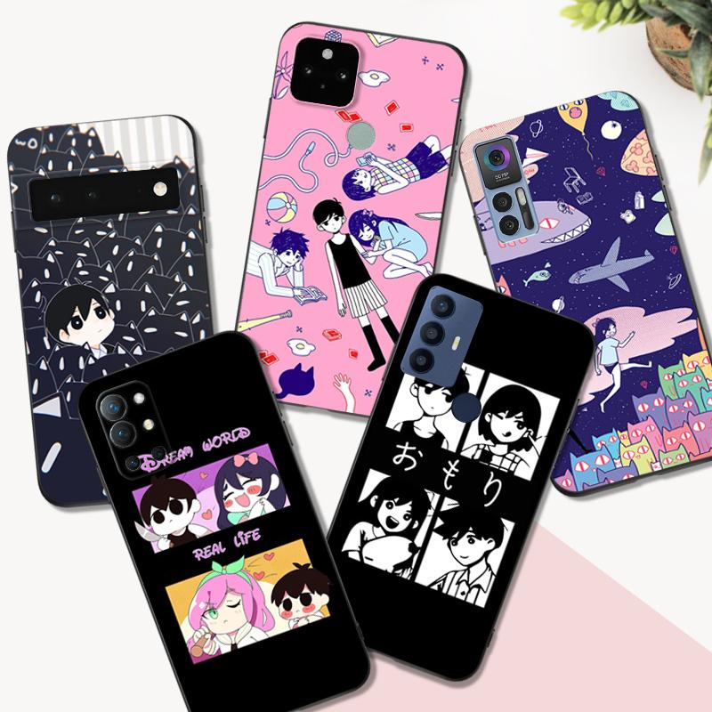 Black Tpu Case For Oneplus 8 Pro 8t 9 9R Nord 2 Ce N10 N100 N200 4G 5G Omori