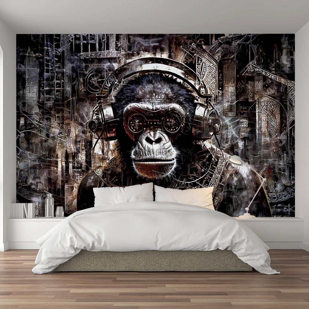 Wallpaper Modern monkey Abstraction