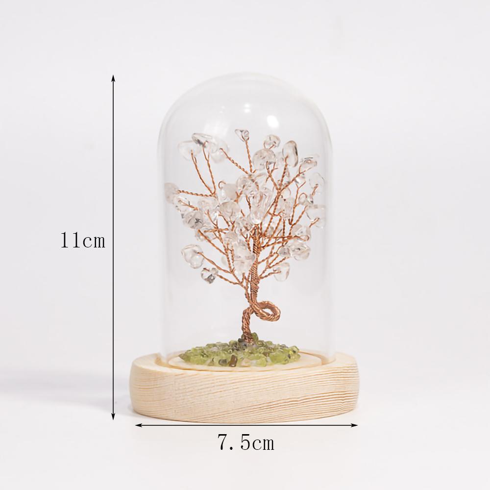 Creative Crystal Ornaments Statuettes Sculpture Birthday Gifts Opening Gifts Crystal Crafts Crystal Tree Home Decoration