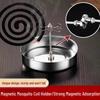 Magnetic Mosquito Coil & Incense Holder Stand - Sandalwood and Stick Holder for Home