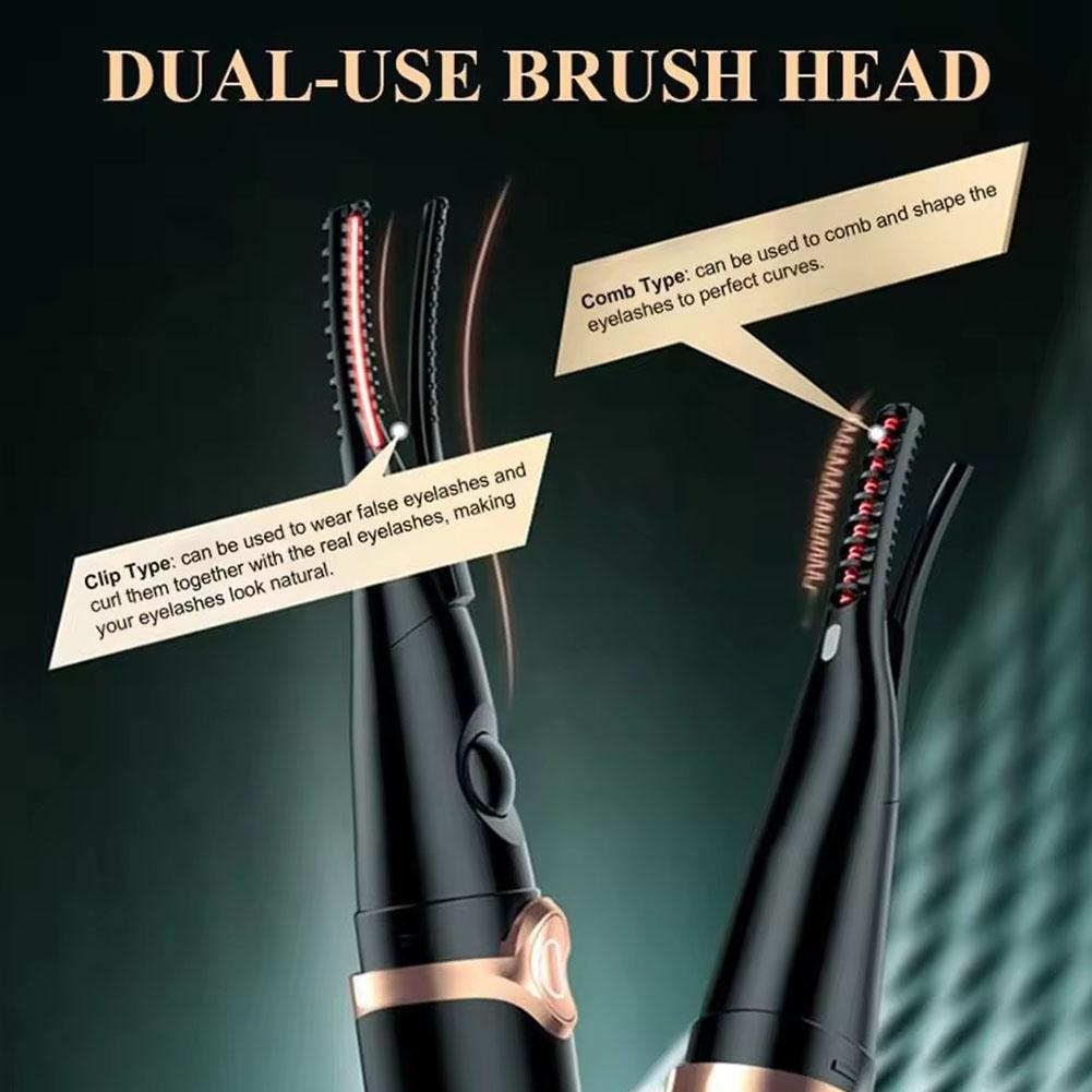 Перезаряжаемый мини-клипса USB электрический подогрев ресниц температурные режимы щипцы для завивки макияжа часов стойкий 3 длинный инструмент для глаз для женщин M1T2