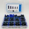 Pneumatic Fittings Set, 50 PCS - Quick Release Straight Push-in Connectors (Sizes 4/6/8/10/12)