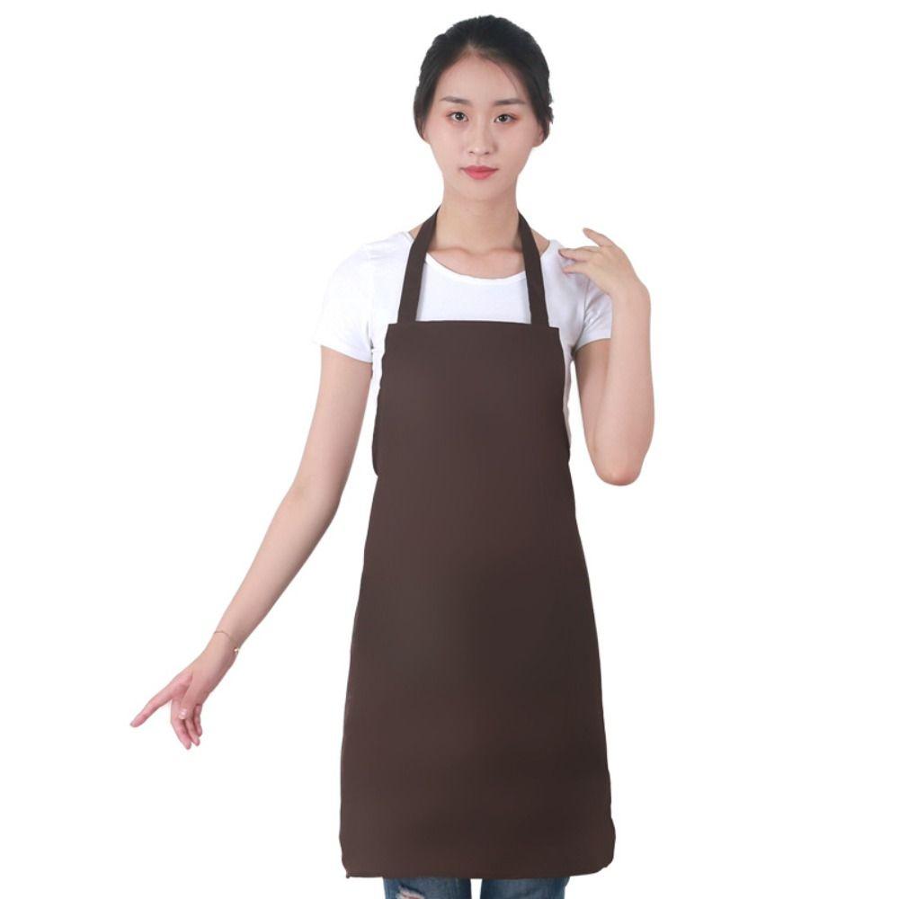 Sleeveless Chef Apron Waterproof Cooking Baking Apron Cute Kitchen Cleaning Apron Home Kitchen