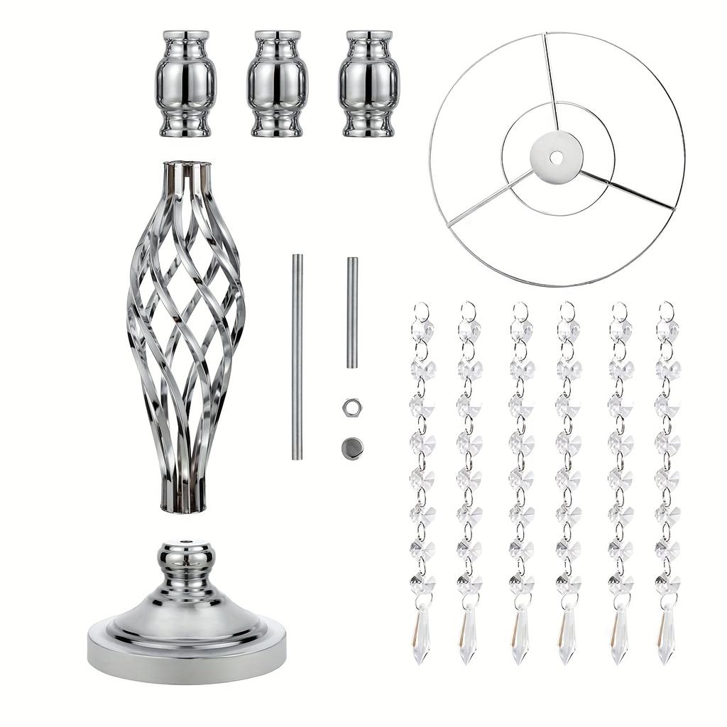 2 Wedding Flower Stand,table Decor,wrought Iron Plating Craft Flower Stand for Wedding Party Birthday Party,wedding Table Centerpiece,christmas Hacor