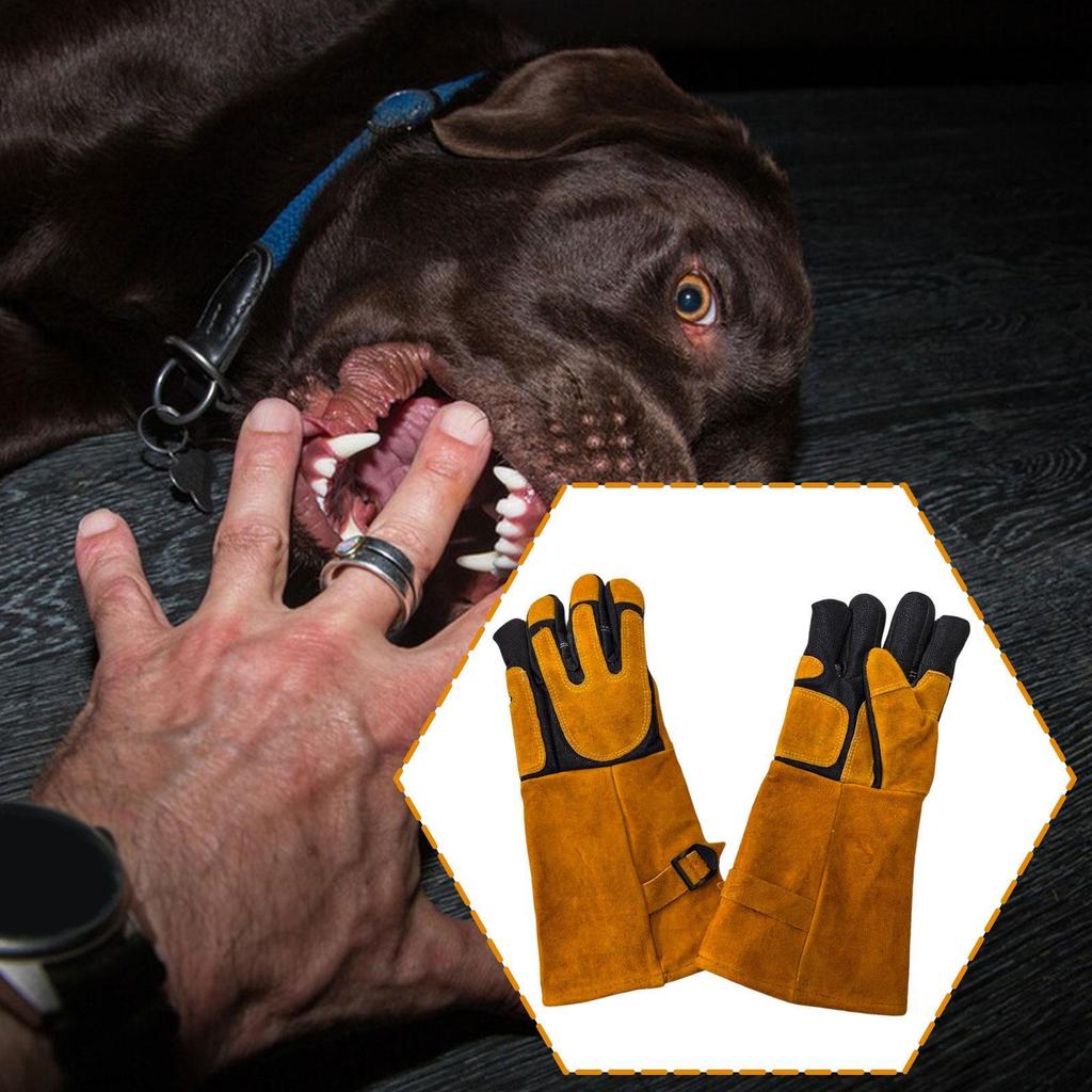 Перчатки для работы с животными, варежки против укусов, удобные, термостойкие, для домашних животных, для кошек, собак