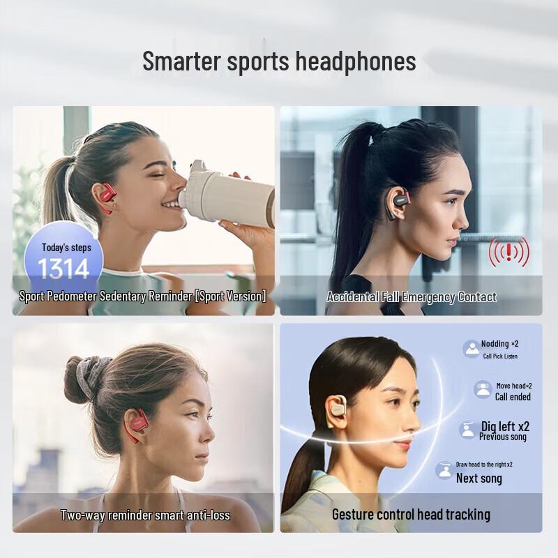 Cleer ARC II Open-Ear Wireless Smart Earphones