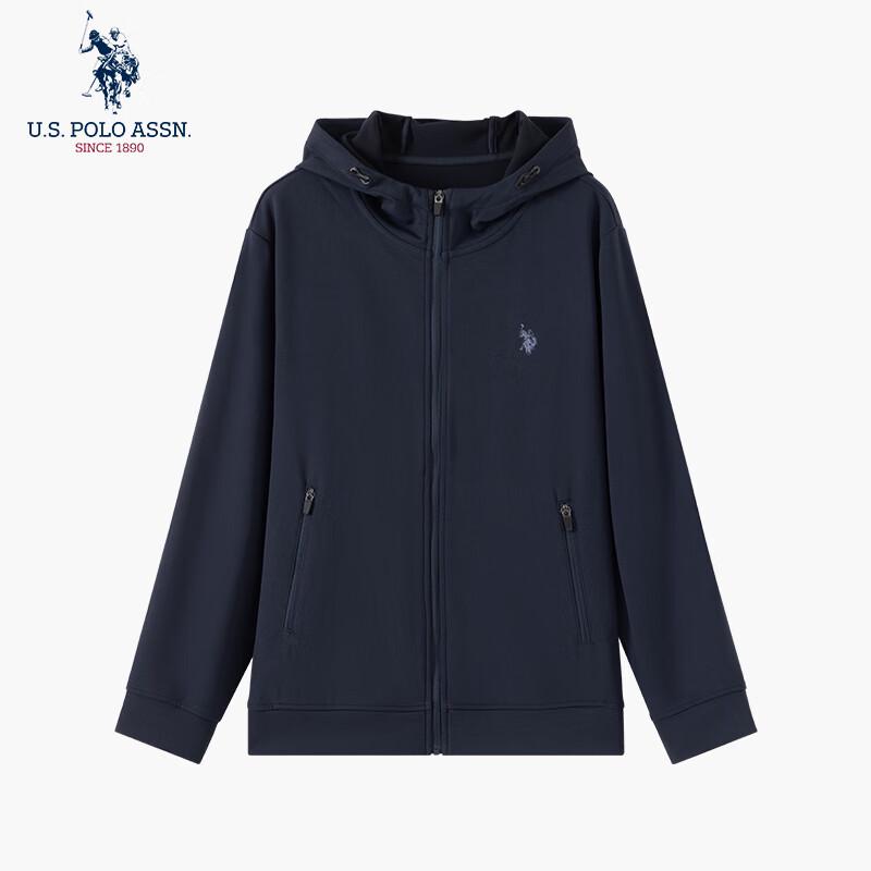 U.S. Polo Assn. Мужская ветрозащитная куртка в стиле business casual