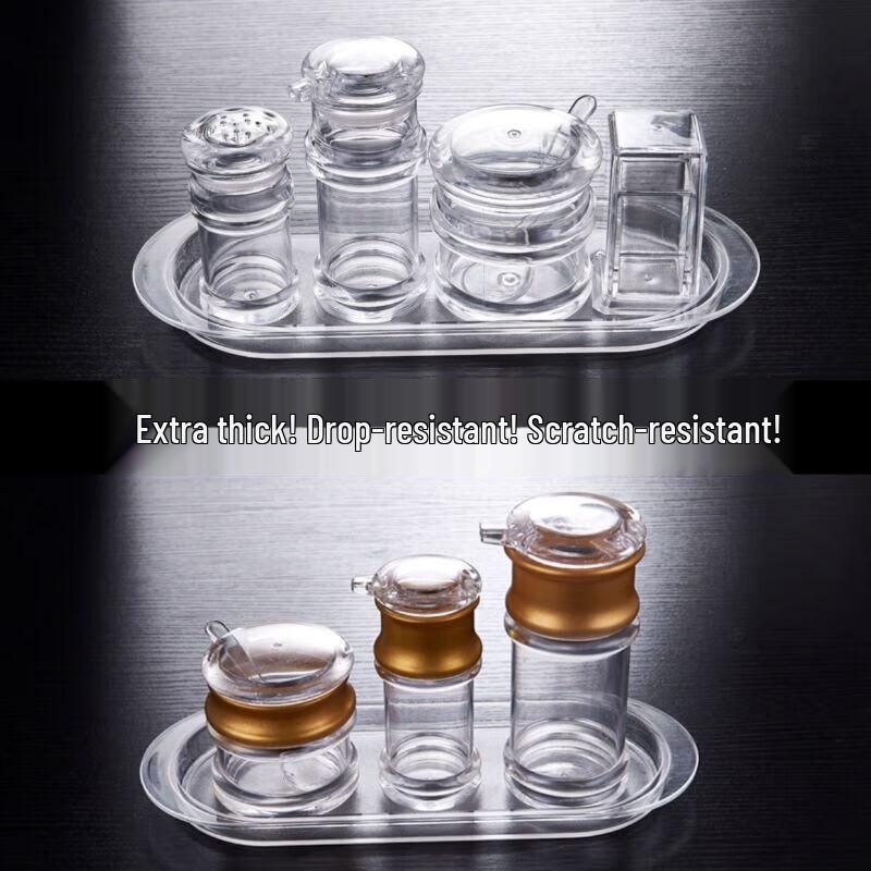Acrylic Seasoning Jars 20-Pack