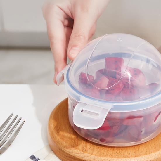 Ящик для хранения фруктов в форме яблок, прозрачный полипропиленовый пищевой ящик для хранения холодильника, кухонный инструмент