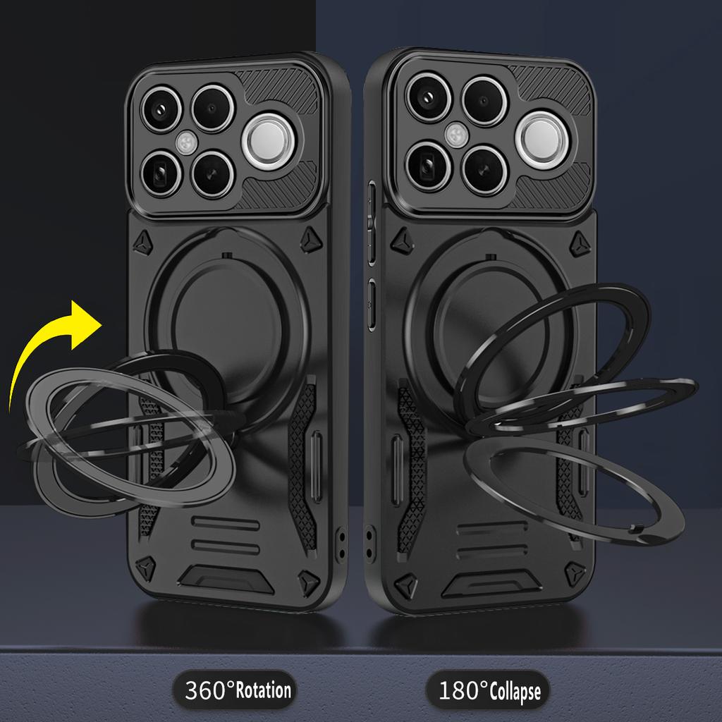 Чехол-подставка с кольцом для телефона Xiaomi POCO F8 Ultra 5G POCOF8 POKO POCO F8 Pro Двухслойный противоударный чехол Coque Funda