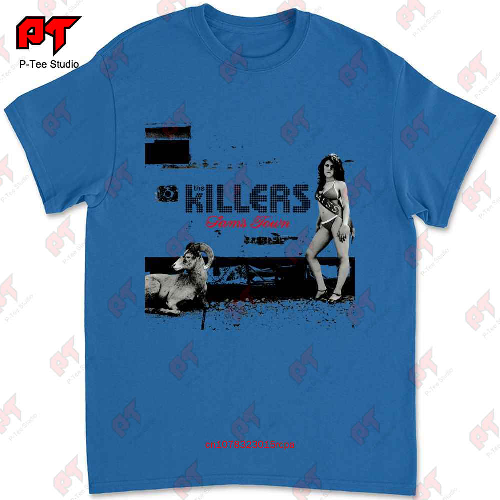 The Killers Sams Town Album Cover 2004 Rock T-shirt M0LA