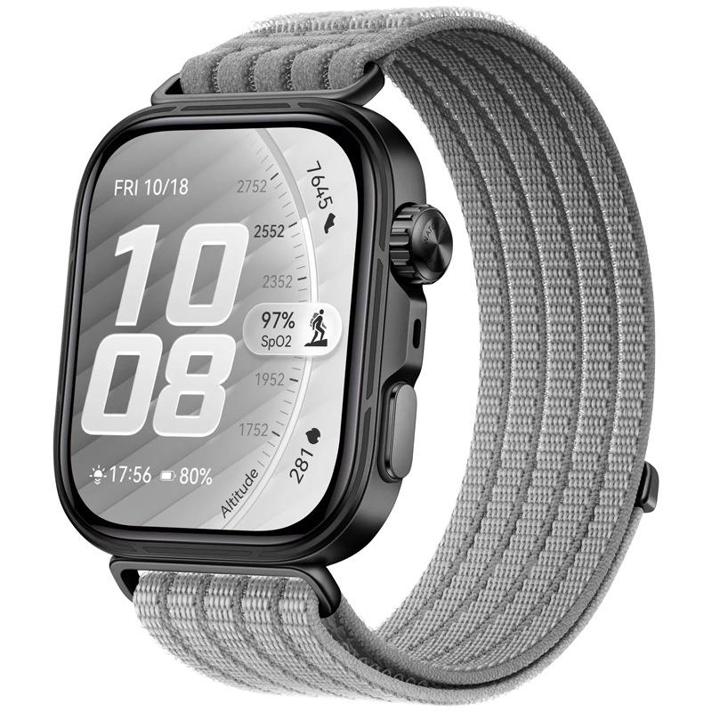 Плетеный нейлоновый ремешок-петля для Huawei Watch Fit 5/Fit5 Pro Спортивный удобный дышащий браслет для HUAWEI Fit 4Pro 4 3 Тканевый ремешок
