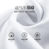 Nanjiren Long-Sleeve T-Shirt for Men, Solid Color Undershirt, Round Neck Loose Fit Pure Cotton Top, Black Long Sleeve, Size L
