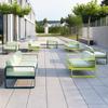 Nordic Waterproof Outdoor Sofa Set for Garden, Balcony, Hotel, Villa, or Terrace.