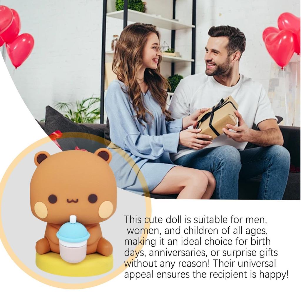 Пупс Бубу Дуду | Декор для приборной панели автомобиля | Милый декор автомобиля в виде панды