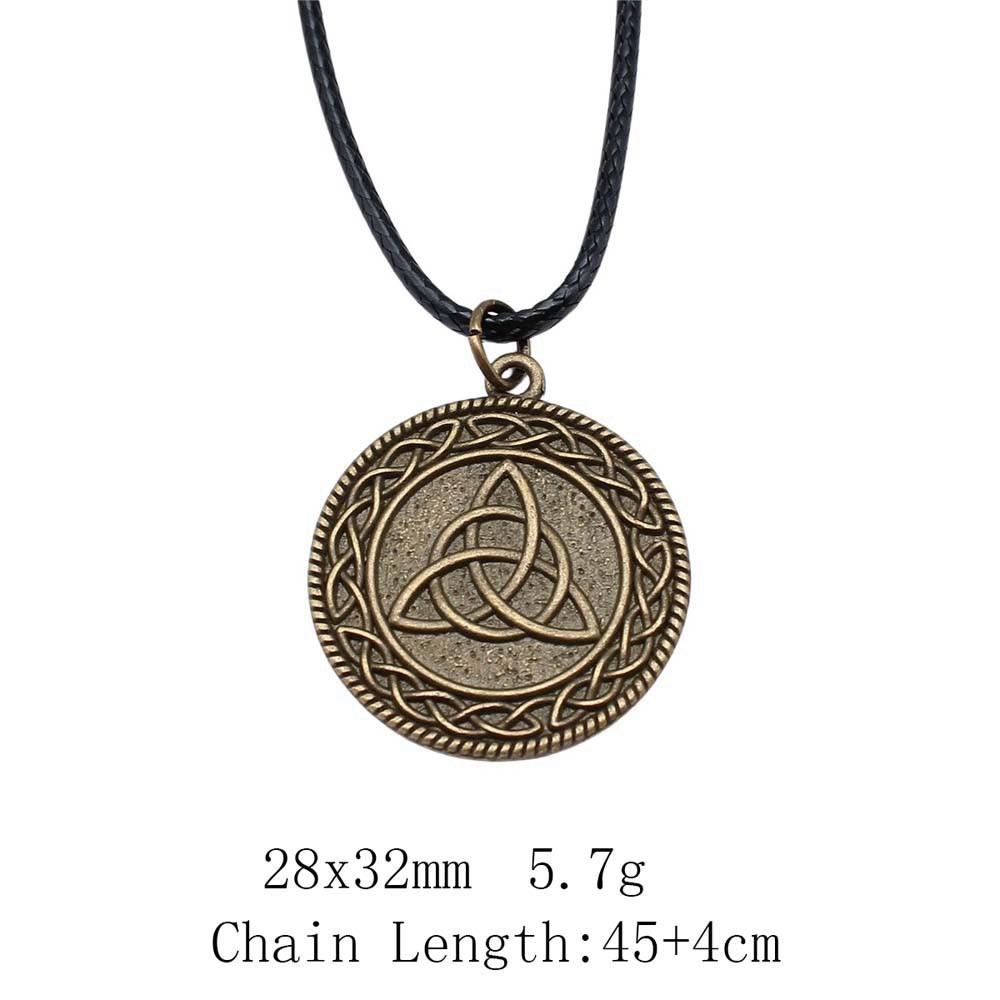 Ожерелье-чокер Hexagram Celtic на День благодарения, кожаная цепочка 45 см, женская сумка, чокер на шею