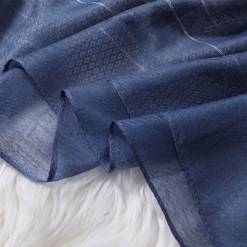 Женский вышитый крестом шарф шаль длинный шарф подарок