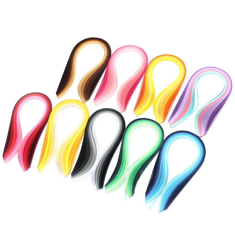 Набор для квиллинга из 900 шт. разноцветной бумаги, 9 цветов полосок в упаковке, бумажные подарочные пакеты