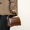 2025 Versatile Cowhide Crossbody Baguette: High-End Women's Shoulder and Underarm Bag