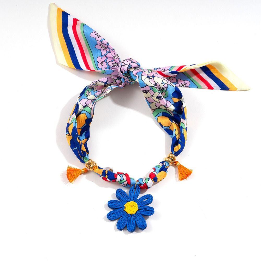 Printing Sweet Pendant Necklace Ethnic Style Bag Accessories Spicy Girls