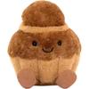 Jellycat Забавная брижит бришь хлеб успокаивающая кукла плюшевая кукла сидячая высота 12 см