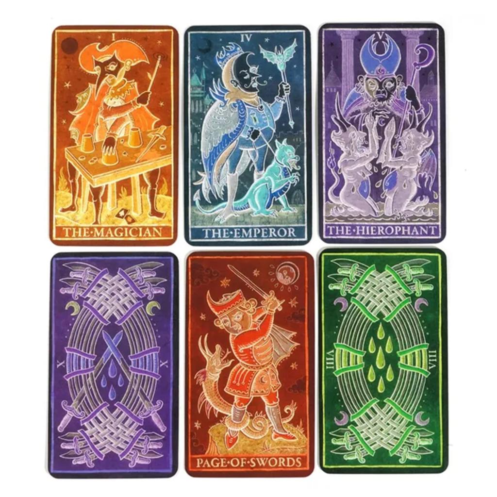 Trionfi Della Luna Full Spectrum Tarot 12x7 Cm 78 Pcs Cards