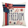 New Style Pillow Case Linen Print Decorative Holiday Sofa Bedside Pillow Case