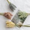 6PCS Artificial Vanilla Mini Foam Berry Spike Artificial Flowers Bouquet